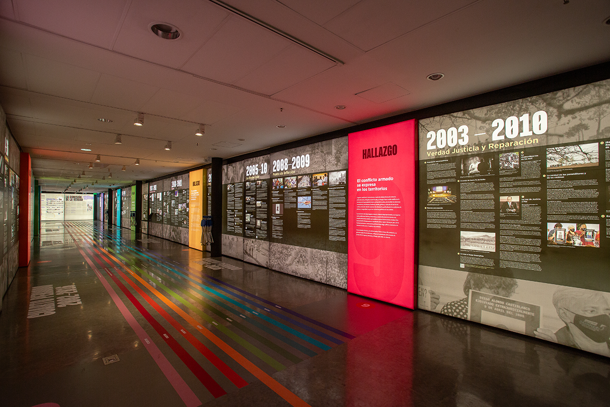 Foto de la exposición “Hay futuro si hay verdad