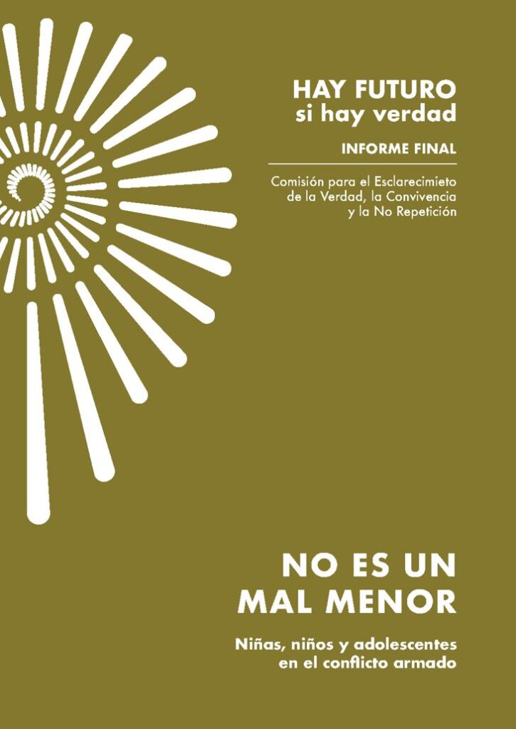 Portada del informe "no es un mal menor"