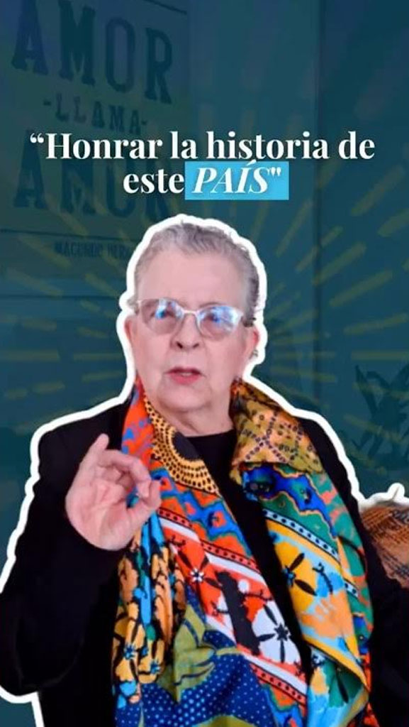 Lucia Gonzales ex-comisionada Comisión de la Verdad