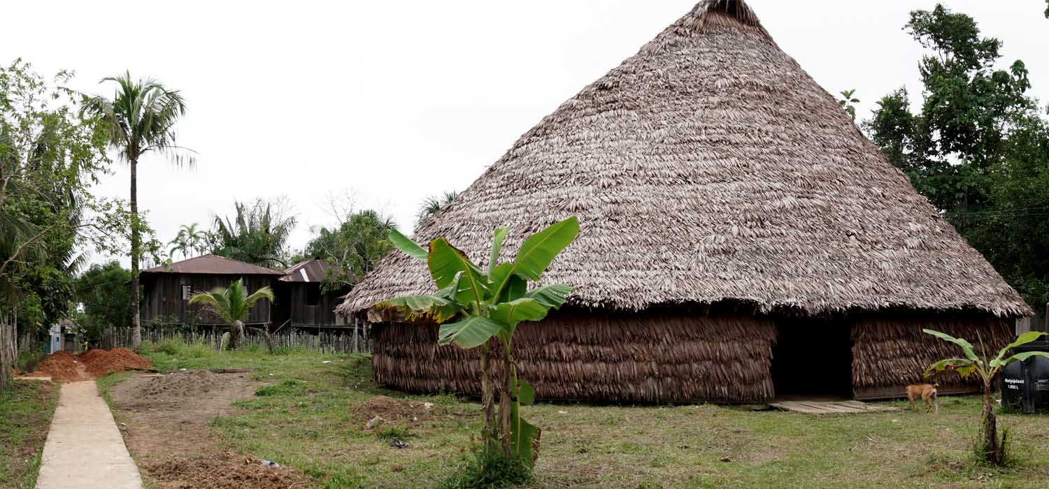 Una maloka en la amazonia